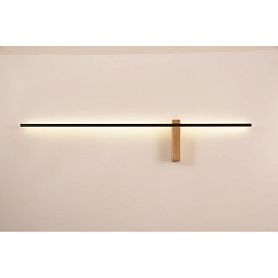 Декоративная подсветка Arte Lamp Phoenix A2025AP-1PB, арматура латунь, плафон белый - фото 1