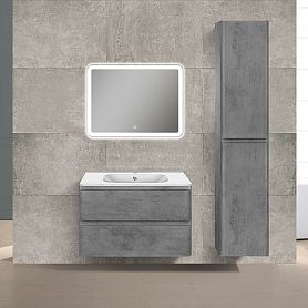 Мебель для ванной Vincea Vico 80, цвет бетон - фото 1
