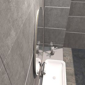 Зеркало Mixline Грейс ТХ 70x100, с подсветкой - фото 1