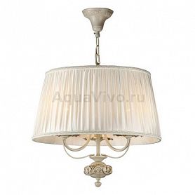 Подвесная люстра Maytoni Olivia ARM326-33-W, арматура цвет бежевый, плафон/абажур ткань, цвет бежевый - фото 1