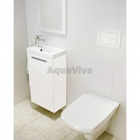 Мебель для ванной Cersanit Melar 40 с раковиной Como, цвет белый - фото 1