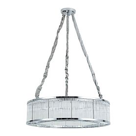 Подвесная люстра Arte Lamp Anetta A1065SP-12CC, арматура хром, плафон хрусталь прозрачный - фото 1