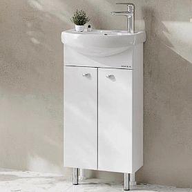 Тумба под раковину Оника Азов 40, цвет белый - фото 1