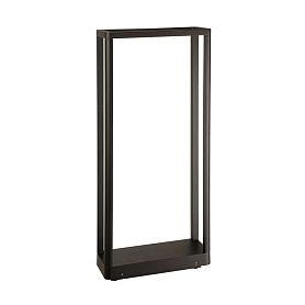 Ландшафтный светильник Arte Lamp Hassaleh A3374PA-1BK, арматура черный, плафон алюминий черный - фото 1