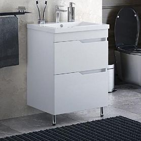 Тумба под раковину Corozo Теона Z2 70, цвет белый - фото 1