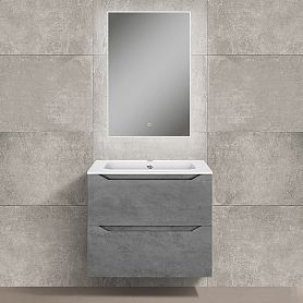 Мебель для ванной Vincea Norma 60, цвет бетон - фото 1