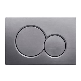 Кнопка смыва Vincea VFP-202GM для унитаза, цвет вороненая сталь - фото 1