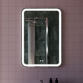 Зеркало Mixline Мальта Voice 55x80, с подсветкой, функцией антизапотевания, управлением голосом - фото 1