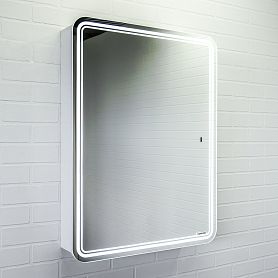 Шкаф-зеркало Comforty Нео 60, с подсветкой, бесконтактным сенсором - фото 1