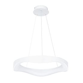 Подвесная люстра Arte Lamp Ankaa A3085SP-56WH, арматура белый, плафон акрил белый - фото 1