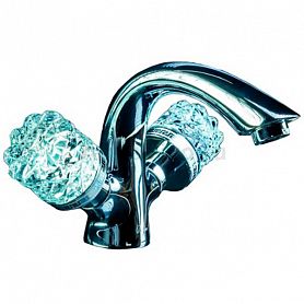 Смеситель Boheme Luxury Crystal 271-CRST для раковины - фото 1