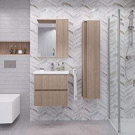 Мебель для ванной Grossman Юнит 60, с 2 ящиками, цвет кадена вуд - фото 1