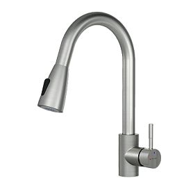 Смеситель AM.PM X-Joy S F85B07511 для кухни, цвет сатин - фото 1