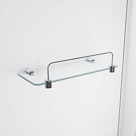 Полка Niagara Promo P00MT для душевой кабины, 30 см, цвет хром  - фото 1