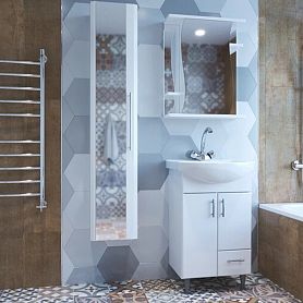 Мебель для ванной Mixline Веста 50, цвет белый - фото 1