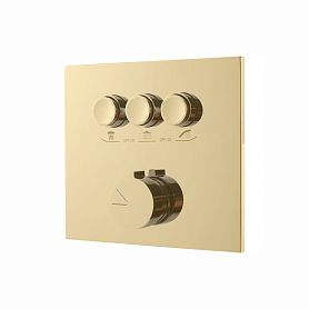 Смеситель Vincea VSCV-431BG4 для ванны, встраиваемый, цвет брашированное золото - фото 1