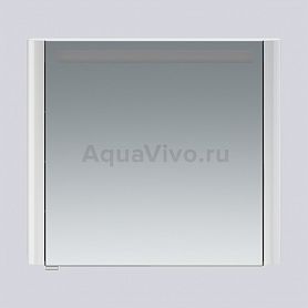 Шкаф-зеркало AM.PM Sensation 80, с подсветкой, цвет белый глянец, правый - фото 1
