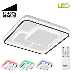 Потолочная люстра Citilux Квест CL739180E, арматура белая - фото 1