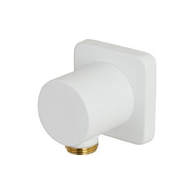 Подключение шланга Lemark LM3783MW, цвет белый матовый - фото 1