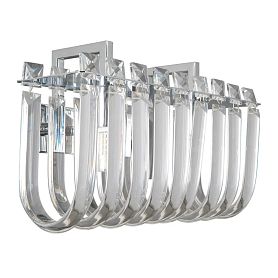 Настенный светильник Arte Lamp Mayotte A1071AP-2CC, арматура хром, плафон хрусталь прозрачный - фото 1