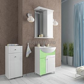 Мебель для ванной Mixline Посейдон 55, цвет зеленый - фото 1