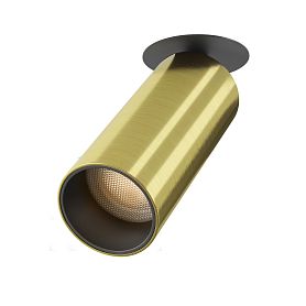 Встраиваемый светильник Maytoni FOCUS LED C053CL-L12W3K-W-BS, арматура черная    - фото 1