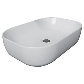 Раковина Grossman GR-3049 накладная, 61x40 см, цвет белый - фото 1