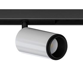 Магнитный трековый светильник Arte Lamp Optima A7296PL-1WH, арматура белая    - фото 1
