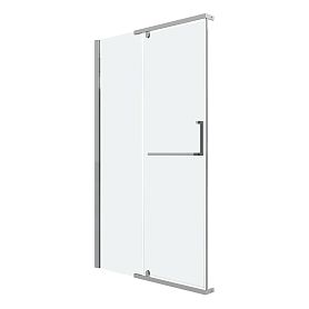 Душевая дверь Grossman Pragma 100.K33.03.100.10.00 100х195, стекло прозрачное, профиль хром - фото 1