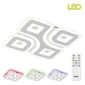 Потолочная люстра Citilux Квест CL739160E, арматура белая - фото 1