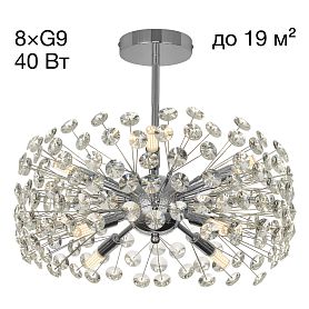 Люстра Citilux Betsy EL322CA08.1, арматура хром - фото 1
