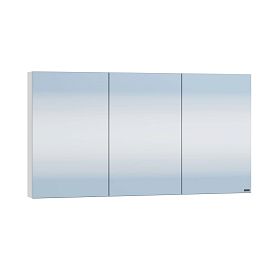 Шкаф-зеркало Санта Аврора 120, цвет белый - фото 1