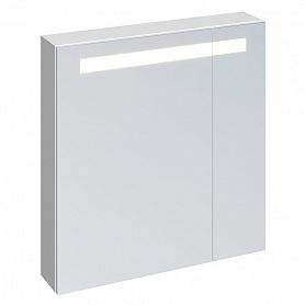 Шкаф-зеркало Cersanit Melar 70, с подсветкой, цвет белый - фото 1