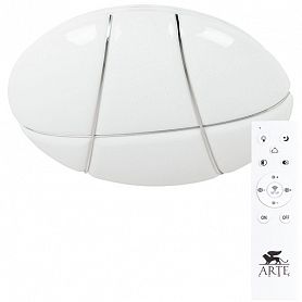 Потолочный светильник Arte Lamp Biscotti A2677PL-72CC, арматура белая, плафон акрил белый, 48х48 см - фото 1