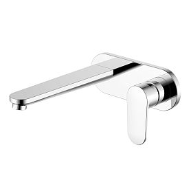 Смеситель Акватек Ника AQ1813CR для раковины, цвет хром - фото 1