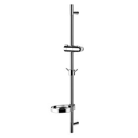 Штанга для душа Lemark LM8103C, с мыльницей, цвет хром - фото 1