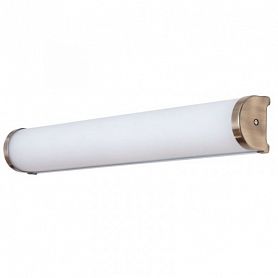 Настенный светильник Arte Lamp Aqua-Bara A5210AP-4AB, арматура хром, плафон стекло белое, 55х9 см - фото 1