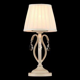 Интерьерная настольная лампа Maytoni Brionia ARM172-01-G, арматура цвет белый, плафон/абажур ткань, цвет белый - фото 1