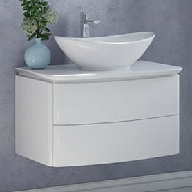 Тумба под раковину Corozo Вико 75, цвет белый - фото 1