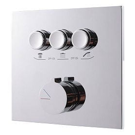 Смеситель Vincea VSCV-431CH для ванны с душем, встраиваемый, цвет хром - фото 1