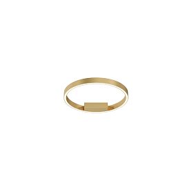 Потолочный светильник Maytoni Rim MOD058CL-L25BSK, арматура латунь, профиль силикон белый - фото 1