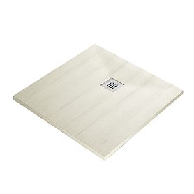 Поддон для душа WasserKRAFT Aller 10T03 90x90, искусственный камень, цвет слоновая кость матовая - фото 1