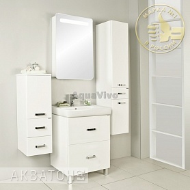 Мебель для ванной Акватон Америна 70 Н цвет белый - фото 1