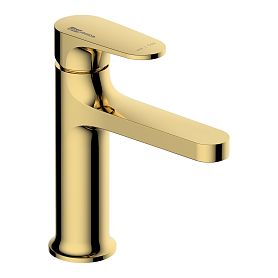 Смеситель WasserKRAFT Neckar 2103 для раковины, цвет глянцевое золото - фото 1