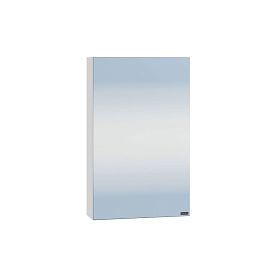 Шкаф-зеркало Санта Аврора 40, цвет белый - фото 1