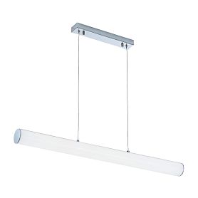 Подвесной светильник Citilux Фауст CL721P24N, арматура хром, плафоны полимер белый - фото 1