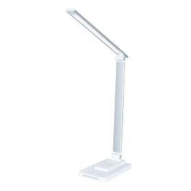 Офисная настольная лампа Arte Lamp William A5122LT-1WH, арматура белая, плафон пластик  - фото 1