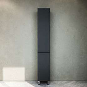 Шкаф-пенал AM.PM Gem 30, напольный, правый, цвет графит матовый - фото 1