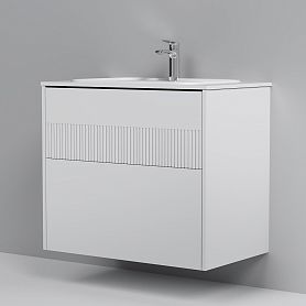 Тумба под раковину AM.PM Func 80, цвет белый матовый - фото 1