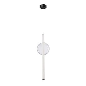 Подвесной светильник Arte Lamp Rigla A6839SP-12CL, арматура черная, плафон стекло прозрачное - фото 1